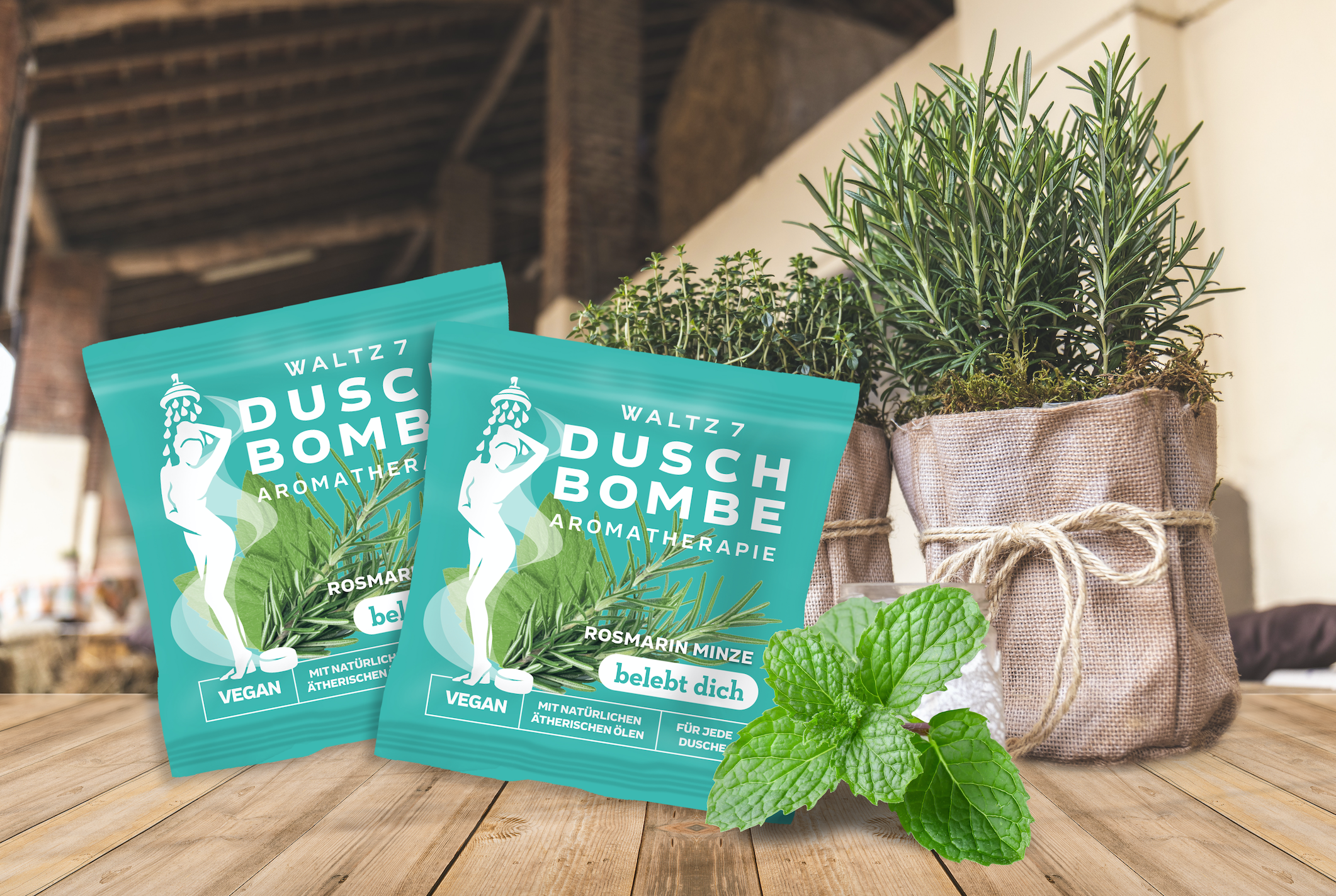 Aromatherapie: Wie Duftstoffe wirken - Rosmarin-Minze