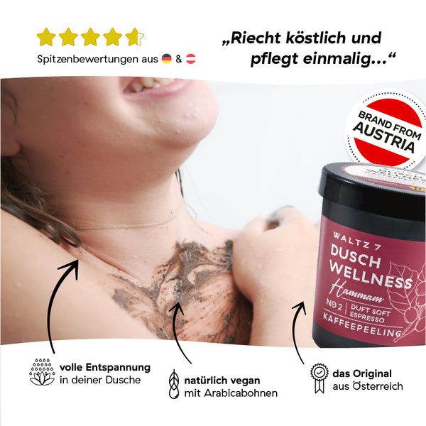 Kaffee-Peeling Hammam ・ Soft Espresso
