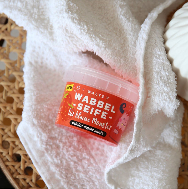 Wabbelseife Erdbeereis