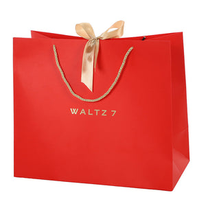 Dein Geschenk: Geschenktasche mit Goldschleife