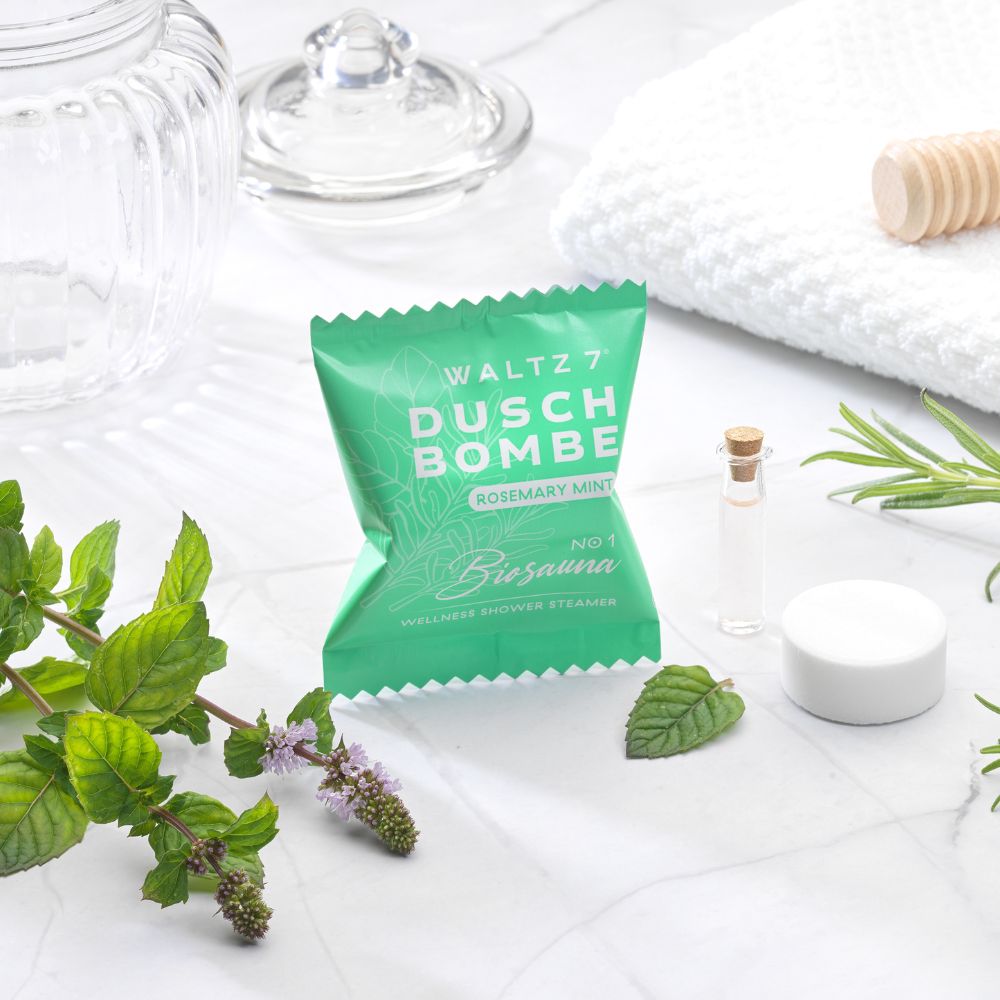 Duschbombe Rosmarin-Mint