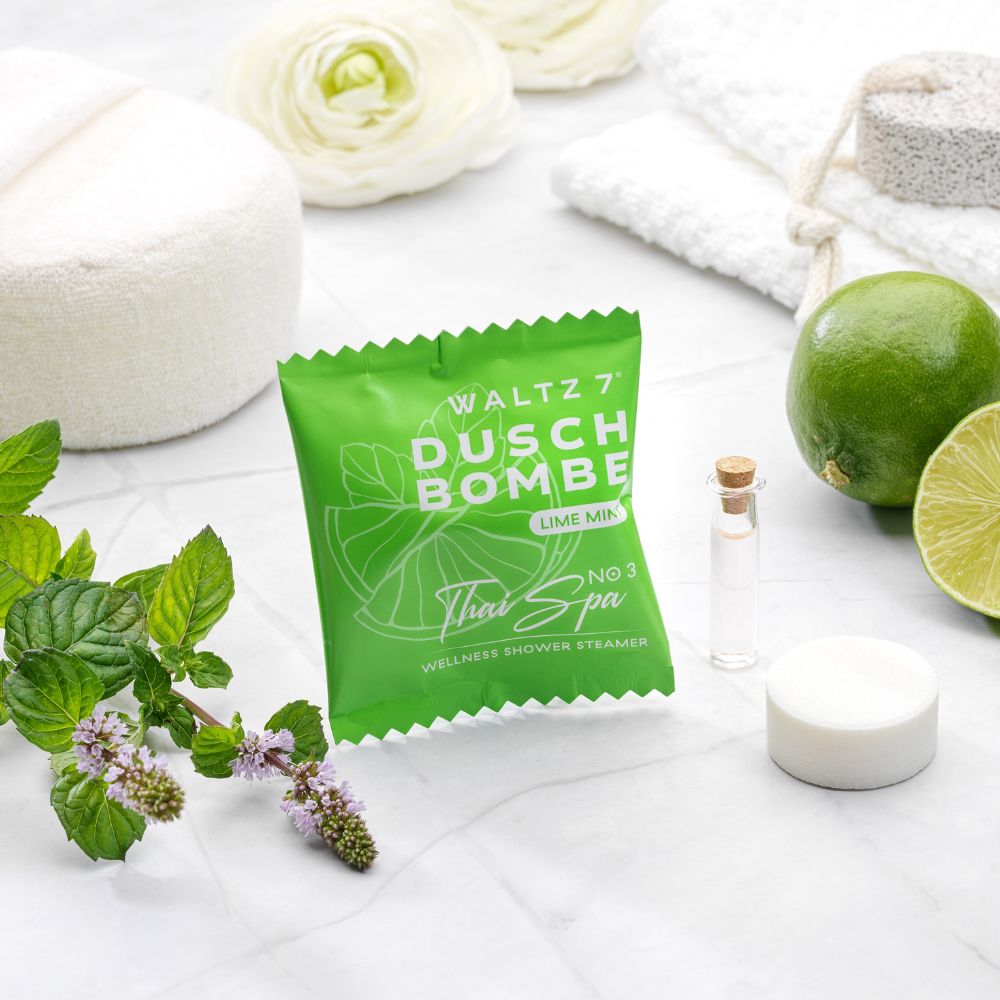 Duschbombe Limette-Mint