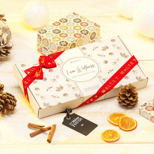 Shower wellness bestseller set with 16 shower bombs for advent calendar filling 