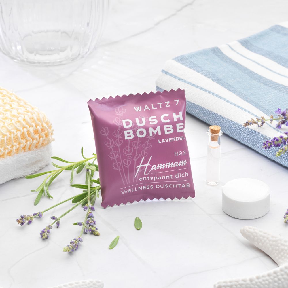 Duschbombe Lavendel