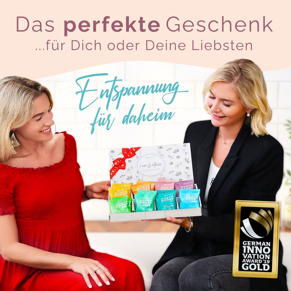 Duschwellness XXL Set mit 32 Duschbomben