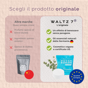 Set benessere doccia di lusso - box mensile con 32 bombe da doccia