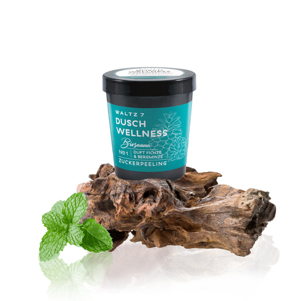 Zucker-Öl-Peeling Biosauna ・ Fichte Bergminze
