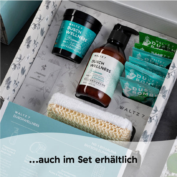 Zucker-Öl-Peeling Biosauna ・ Fichte Bergminze