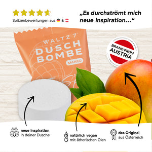 Duschbombe Mango