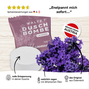Duschbombe Lavendel